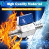 1/4”Barb Ball Valve - Stainless Steel Hose ID Barb Mini