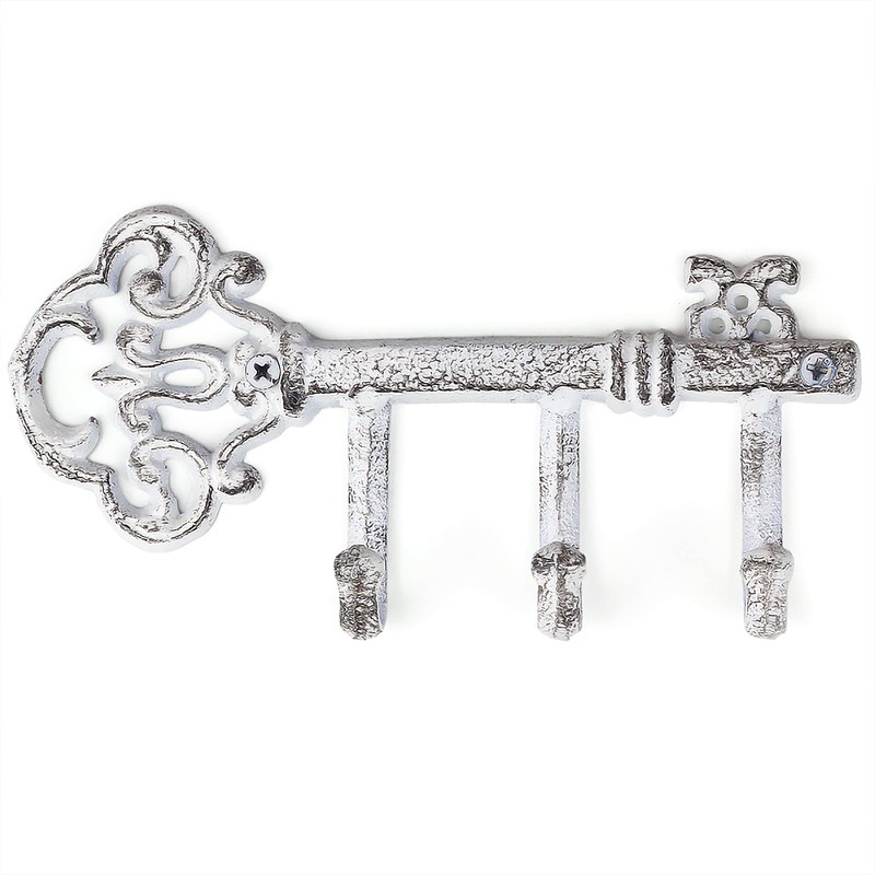 LULIND - Wall Mounted Rustic Key Holder (Vintage Cast Iron)