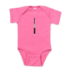 CafePress Switchblade Comb Cute Baby Bodysuit Romper Dark Raspberry
