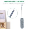 Microfiber Feather Duster with Extendable Pole, 100-inch Extra-Long Dusters Telescoping