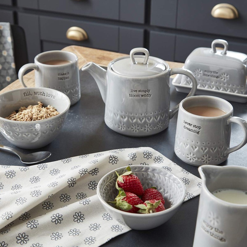 Cooksmart British Designed Oven Gloves | Modern Design Gauntlet Oven