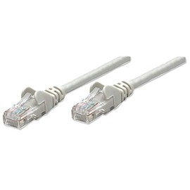 Cable de red, Cat6, UTP RJ-45 Macho / RJ-45 Macho, 1.5 m, Gris