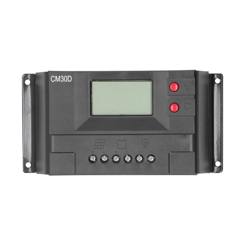 Solar Charge Controller 12V 24V PWM Auto Paremeter Adjustable LCD