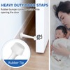 24 Pack Door Stop Heavy Duty Solid Rigid Door Stoppers