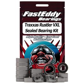 FastEddy Bearings Sealed Bearing Kit-TRA Rustler VXL TFE702 Electric Car/Truck Option Parts