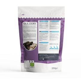 SKIPPER'S Wolf Fish Skin Twists Dog Chews - 100% Fish Skin Grain Free Treats for Dogs, High in Protein & Low in Fat, Essential Omega 3 Oils | Great for Teeth (Regular, 9 Oz)