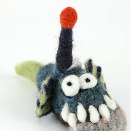 Woolbuddy Needle Felting Angler Fish Kit