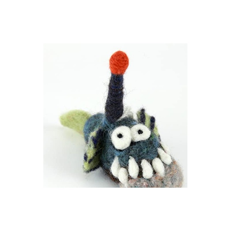 Woolbuddy Needle Felting Angler Fish Kit