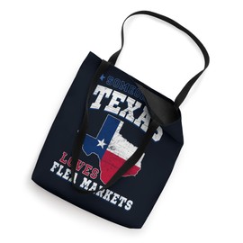 Someone In Texas Loves Flea Markets Proud Texas Flag Tote Bag
