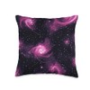 Cosmic Swirl Galaxy Supernova Throw Pillow