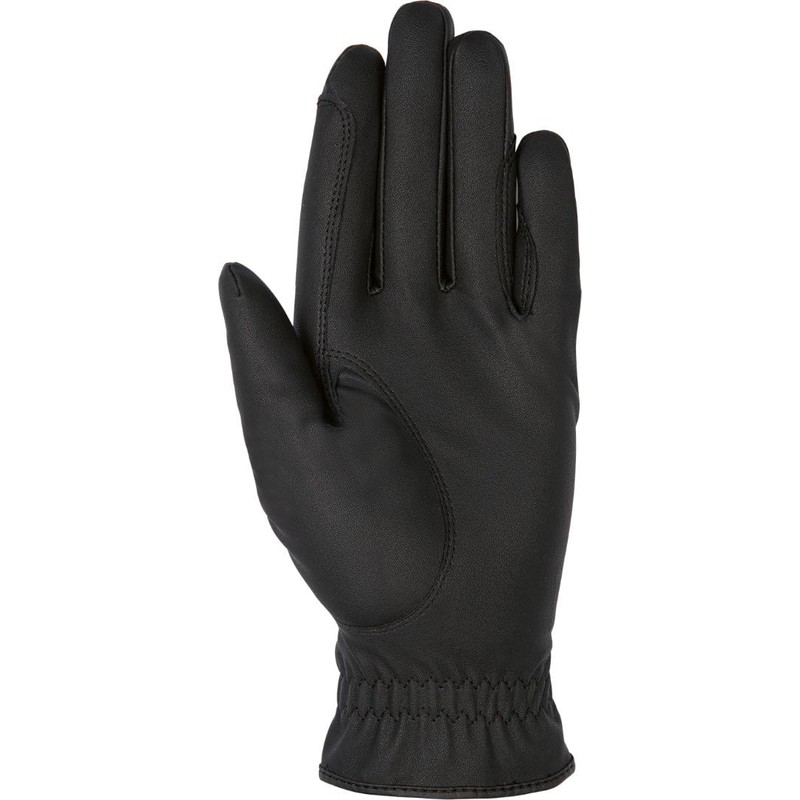 HKM Riding Gloves – Professional Air Mesh black Size:S (18-19