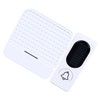 Wireless Doorbell White Self Power 20 to 80dB Adjustable Volume