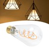ST64 Bulb Double Spiral E27 4W Dimmable Light Bulb for