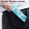 Pill Box 4 Times a Day, Betife Weekly Pill Box