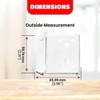 Amazing Drapery Hardware 2" x 2 1/4" High Profile Box