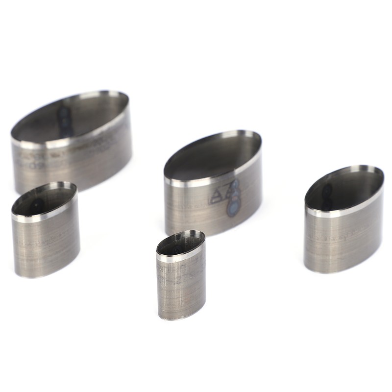 5Pcs Leather Punch Die Set Cutter Hollow Oval Cutting Mold