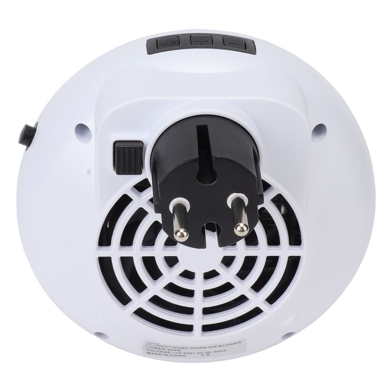 Space Heater Mini White with Remote Control Wall Mounted Air