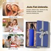 Natuquebrela Folding Travel Umbrella Compact - Large Compact Umbrella Auto