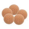 Abaodam 5 Pack Table Football Cork Balls Table Soccer Accessory