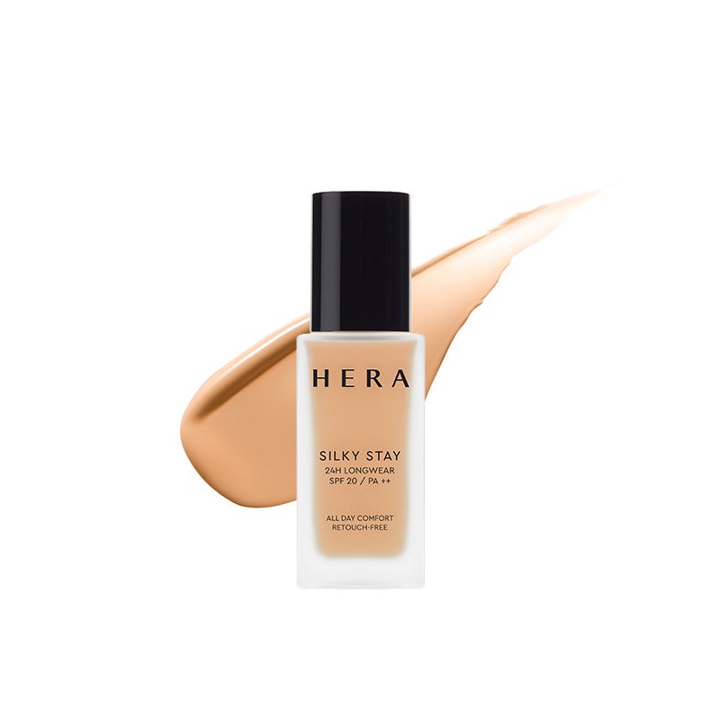 HERA Silky Stay Foundation 24h Longwear - 27N1 Honey