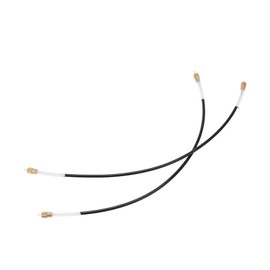 Cello Tail Rope, Violoncello Tailgut Nylon Non-Slip Tailpiece, Instrument Accessories, Replacement Set Kit, Black, Pack of 2