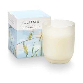 Illume  Baby Boxed Glass Fresh Sea Salt Candle Scented Candle