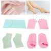 Spa Gloves and Socks Set Gel Moisturizing Essential Oil Hydration