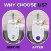 Klean Tinkle 3 pcs Urinal Mats Odor Freshener for Toilet