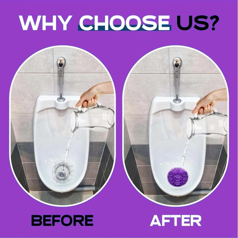 Klean Tinkle 3 pcs Urinal Mats Odor Freshener for Toilet