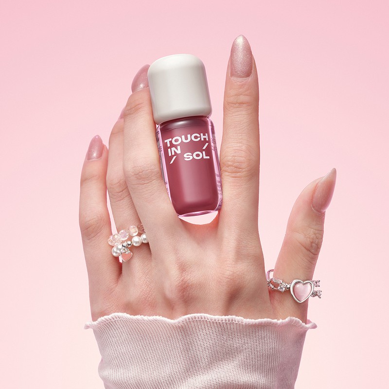 Touch In Sol Glassy Color Lip 3g 5 Colors