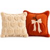 3D Plush Pumpkin Pillow Cover for Fall Decorating – Soft