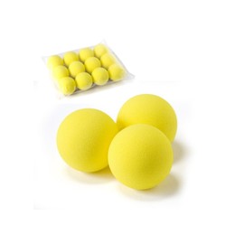 Links Choice Foam Balls (12 Pack) - 12.5 x 18.5 x 4 cm, Yellow