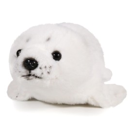 Ice King Bear Baby Seal Stuffed Animal Plush Toy White 10 Inches