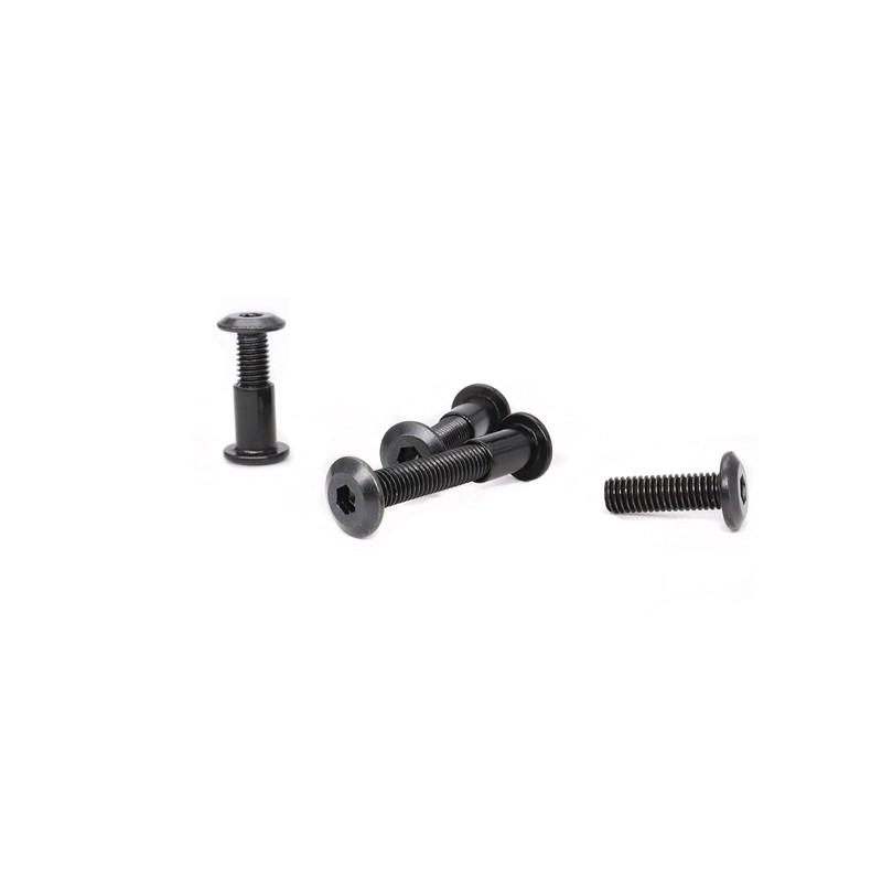 binifiMux Juego de 10 tornillos hexagonales M8 x 15 mm,