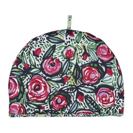 Ulster Weavers - Rose Tea Cosy (35 x 35cm) - 100% Cotton - Rose Garden Teapot Warmer - Rose Tea Cozy - Roses Tea Cosy - Floral Kitchen Accessories - Floral Kitchen Gifts - Rose Themed Tea Cosy