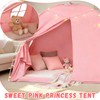 Twin Bed Tent for Kids Girls, Canopy Privacy Sleep Tent