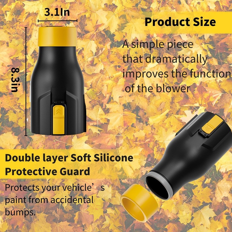 Uniqwamo Blower Nozzle Compatible for Dewalt 60V MAX Leaf Blower(Compatible