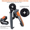 Preciva Ferrule Crimper Plier Kit, AWG28-10/0.08-6mm² Ferrule Crimping Tool Kit,