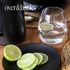 over&back 18oz Traditional Glassware - Set of 4 Classic Stemless