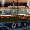 LUBITTE Floating Solar Pool Lights, 14-Inch Fairy Inflatable Light-Up Glow