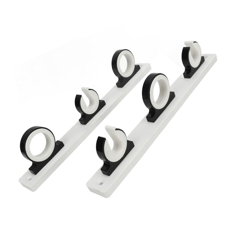 Fishing Rod Holder Aluminum Flexible Installation Universal Fit for Marine