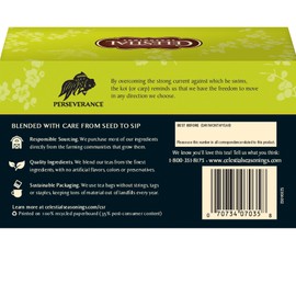 Celestial Seasonings, Green Tea, with White Tea, Decaf, 20 ct