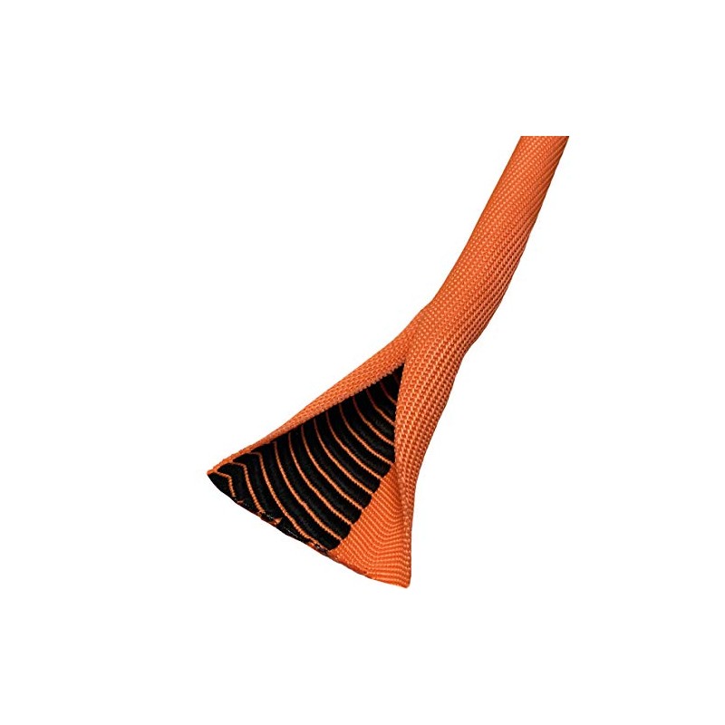 Electriduct 1" Double Layer Self Closing Braided Wrap Sleeve Cable