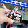 Dreyoo 1 Pack Carrier HVAC Motor Contactor, 24V 25 Amp