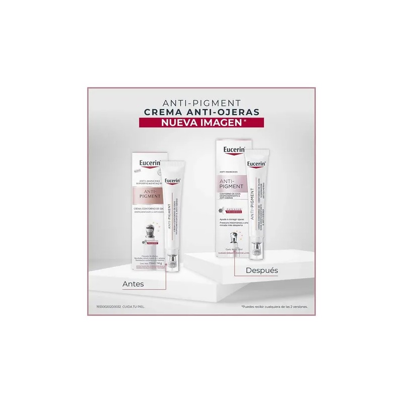 Crema Contorno De Ojos Eucerin Anti-pigment Anti-ojeras 15ml