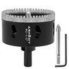2-1/2 Inch Diamond Hole Saw with Pilot Drill Bit, 2-1/2"