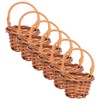 Alipis 6pcs Mini Shopping Basket Little Miniature Basket Storage Mini