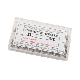 Frediuo 360x Watch Pins, Watch Band Link Pins, Watch Repair Accessories, Watchmaker Replacement Watch Bracelet Pins, Spring Bar