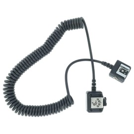 vhbw TTL flash cable for camera Nikon F6, D3, D4, D40, D60, D90, D100, D3200, D5100, D5200, D7000 as SC-28, SC 29