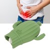 Hot Water Bottle Silicone Hot Cold Compress Pain Reduce Explosion